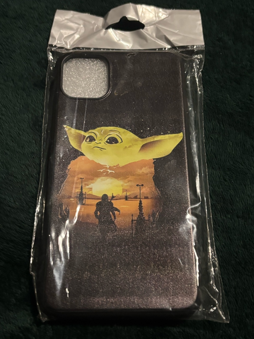 Star-Wars Mandalorian Grogu BabyYoda soft silicone iPhone Case 11Pro MAX